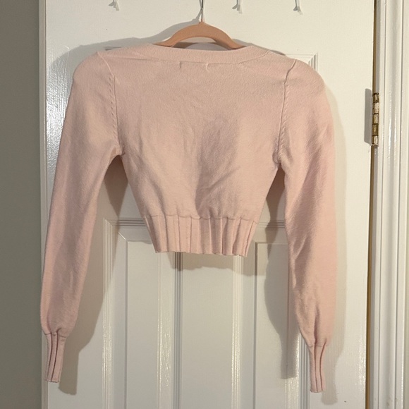 Pink Women's Sweater - Picture 2 of 3